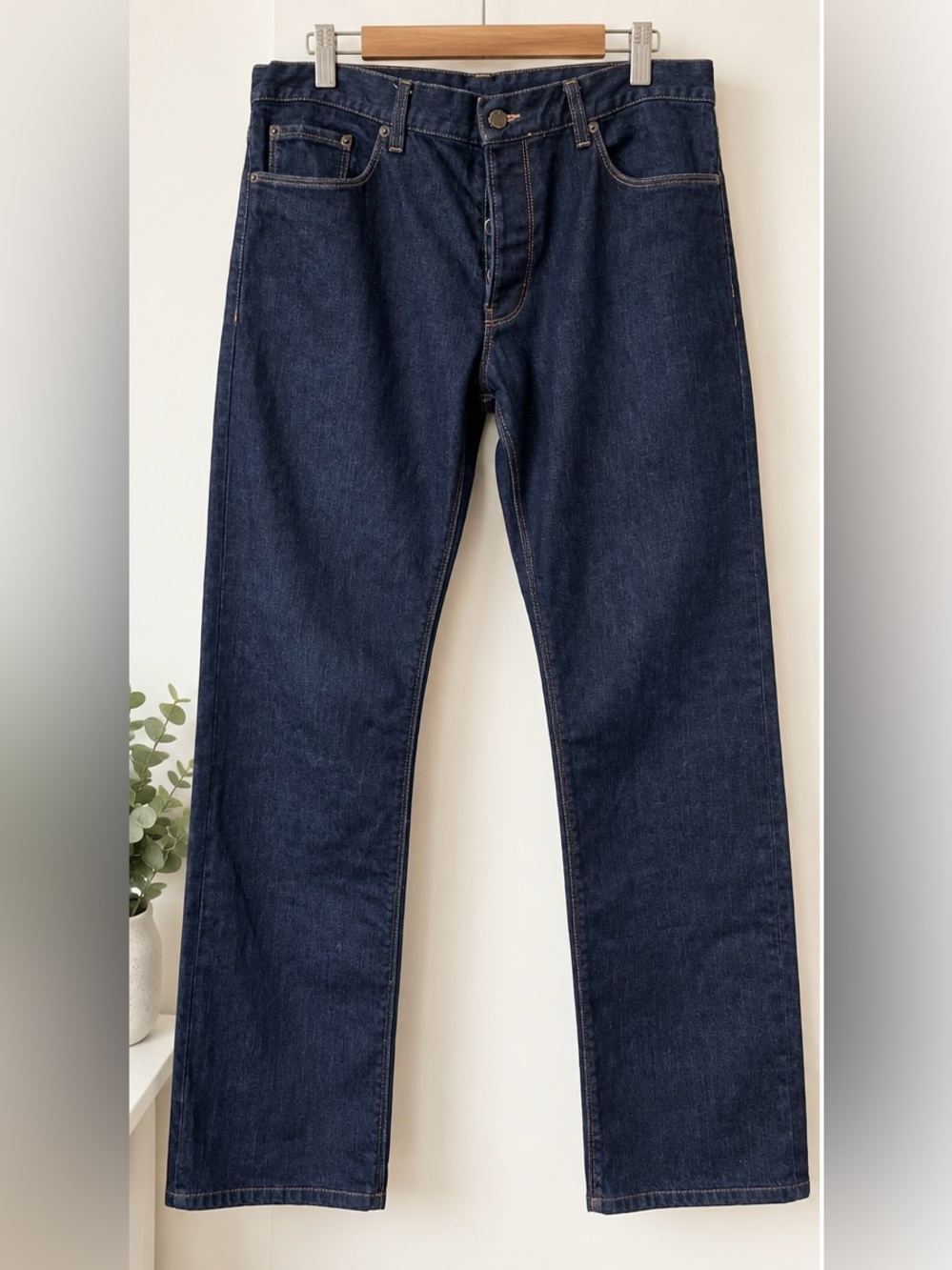 Prada Dark Wash Denim Jeans – Straight Leg – Classic Fit